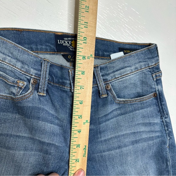 Lucky Brand Womens Sofia Bootcut Jeans Size 0 Long Denim Medium Wash - Picture 8 of 13
